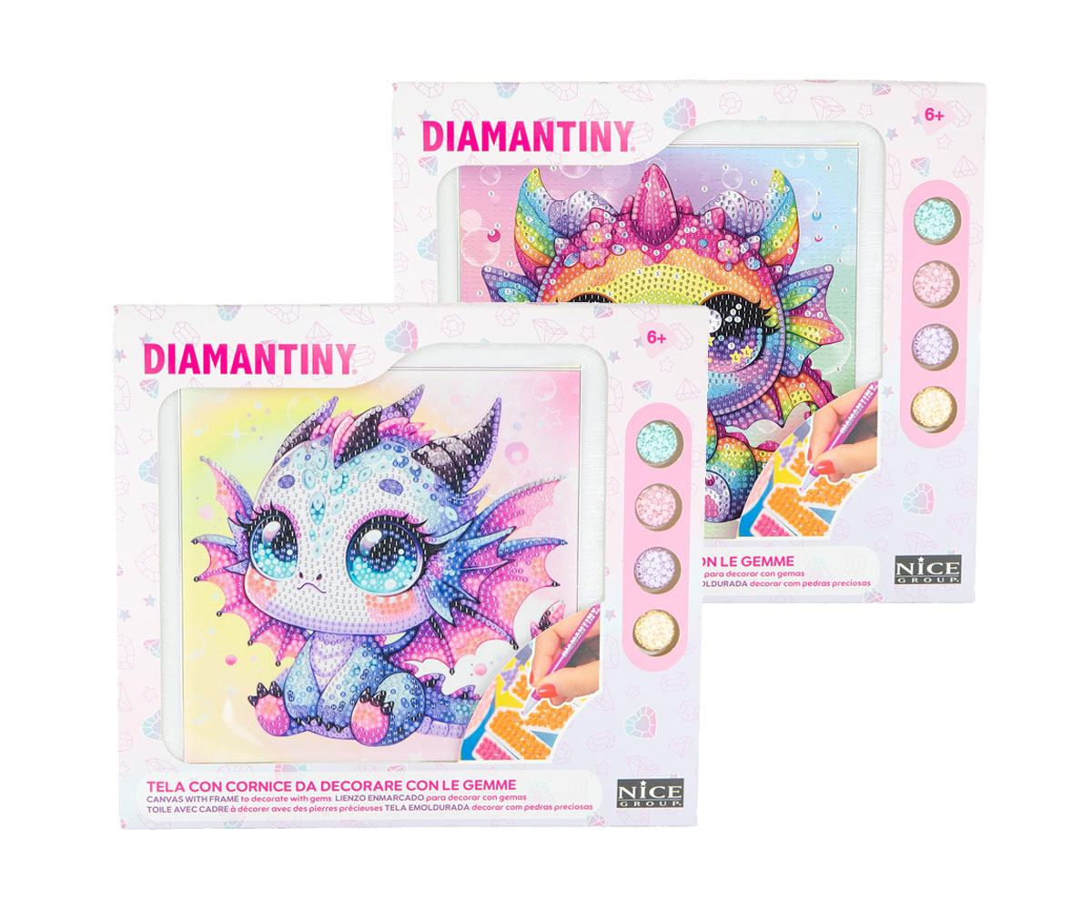Диамантен гоблен Nice Kawaii 90033 с еднорог, от 6 години