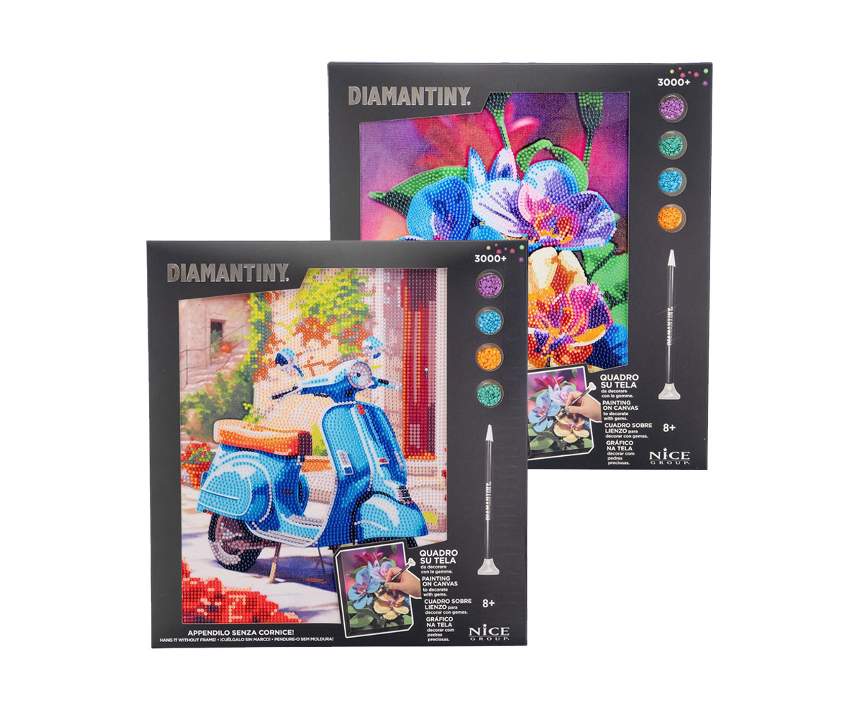 Диамантен гоблен Nice Kawaii 90033 с еднорог, от 6 години