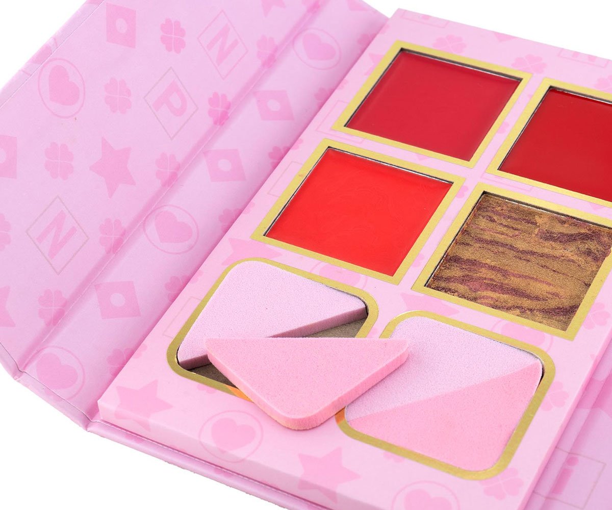 Палитра за контур на лицето Nice Pink It, 6 фон дьо тена