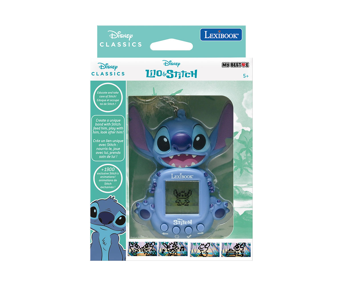 Конзола Lexibook Стич My Best-E с LCD екран и 3 игри