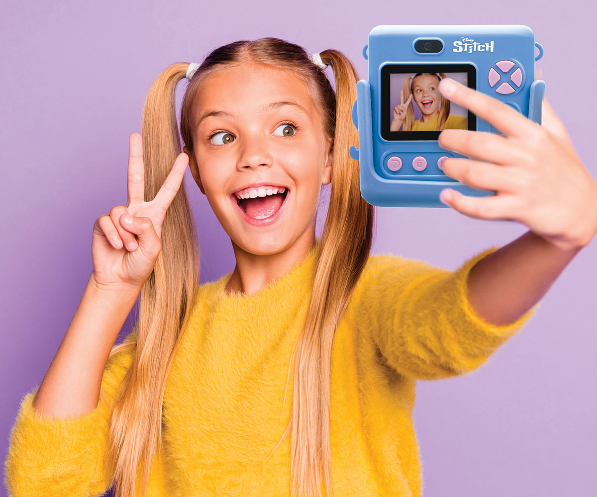 Фотоапарат с моментален печат Lexibook Disney Stitch