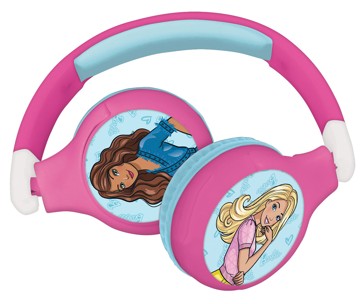 Детски Bluetooth слушалки Lexibook Барби 2 в 1