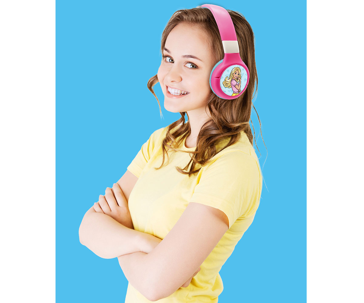 Детски Bluetooth слушалки Lexibook Барби 2 в 1