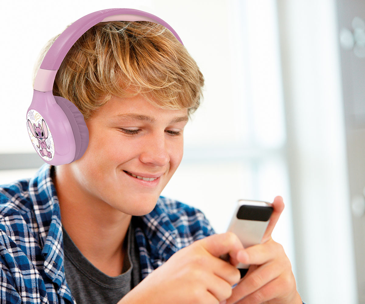 Детски Bluetooth слушалки Lexibook Disney Стич 2 в 1