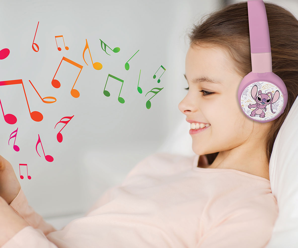 Детски Bluetooth слушалки Lexibook Disney Стич 2 в 1