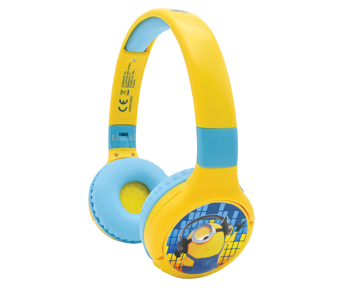 Детски Bluetooth слушалки Lexibook Миньоните 2 в 1
