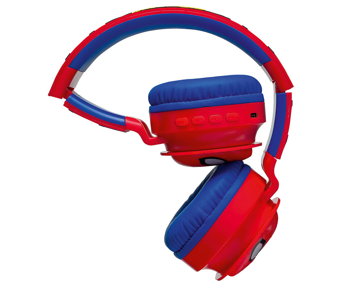 Детски Bluetooth слушалки Lexibook Спайдърмен със светещ дизайн