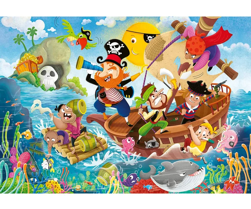 Подов пъзел Ravensburger Земя Ахой, 24 части