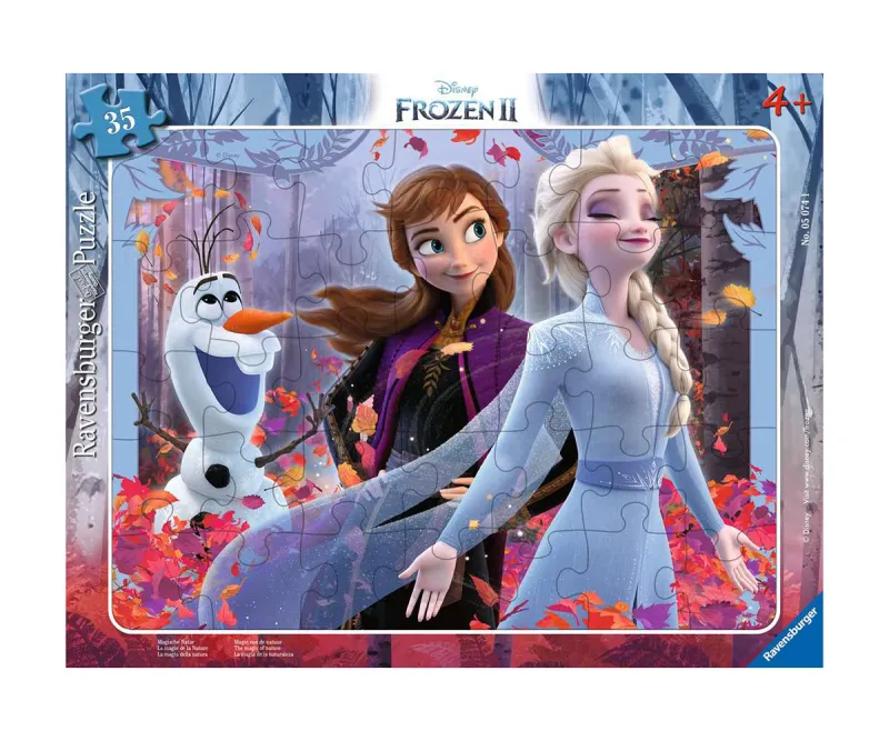 Пъзел Ravensburger 05074 Замръзналото кралство 2, 35 части
