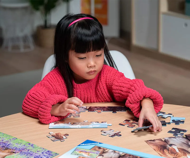 Пъзел Ravensburger 05148 Коне, 2 х 24 части