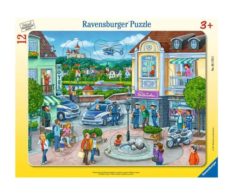 Пъзел Ravensburger 05176 Полицейска операция, 12 части