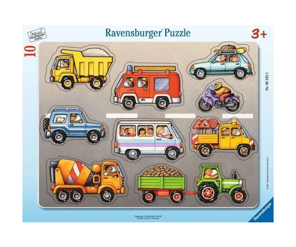 Пъзел Ravensburger 05232 Превозни средства, 10 части