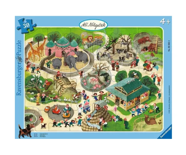 Пъзел Ravensburger 05565 В зоопарка, 30 части