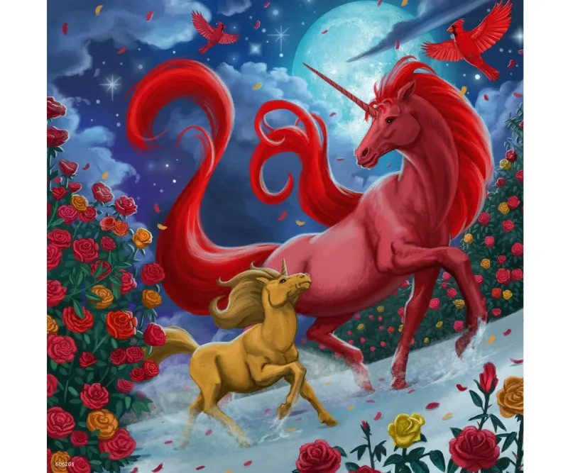 Пъзел Ravensburger 05678 Митично величие, 3 х 49 части