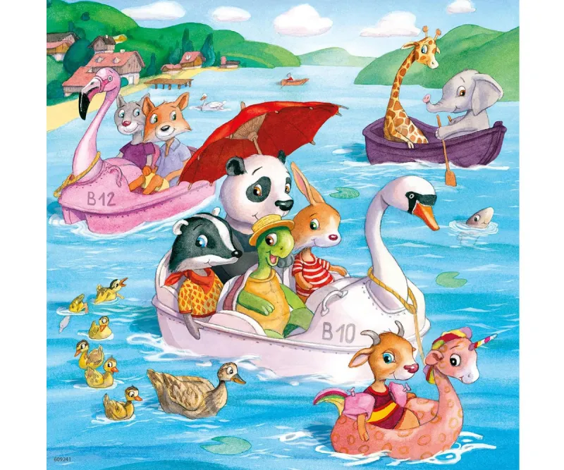 Пъзел Ravensburger 05720 Над водата, 3 х 49 части