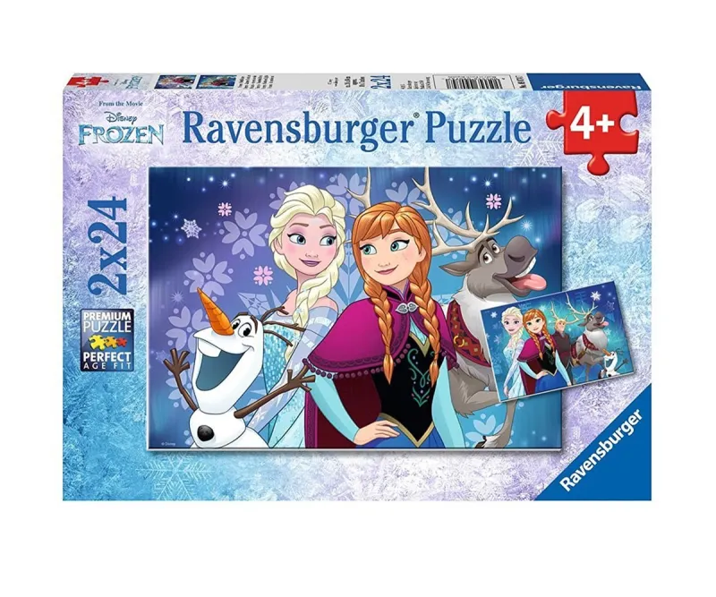 Пъзел Ravensburger 9269 Замръзналото кралство, 3 х 49 части