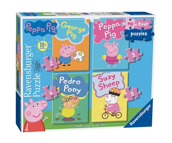 Пъзел Ravensburger 06960 Пепа Пиг, 2/3/4/5 части