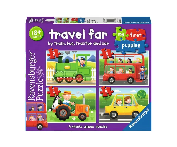 Пъзел Ravensburger 07303 Коли, 2/3/4/5 части