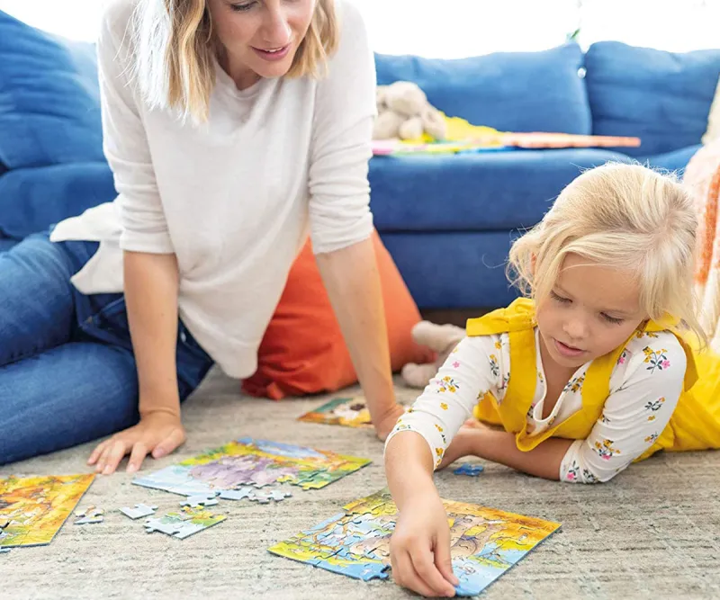 Пъзел Ravensburger 07806 Добре дошли в зоопарка, 2 х 24 части