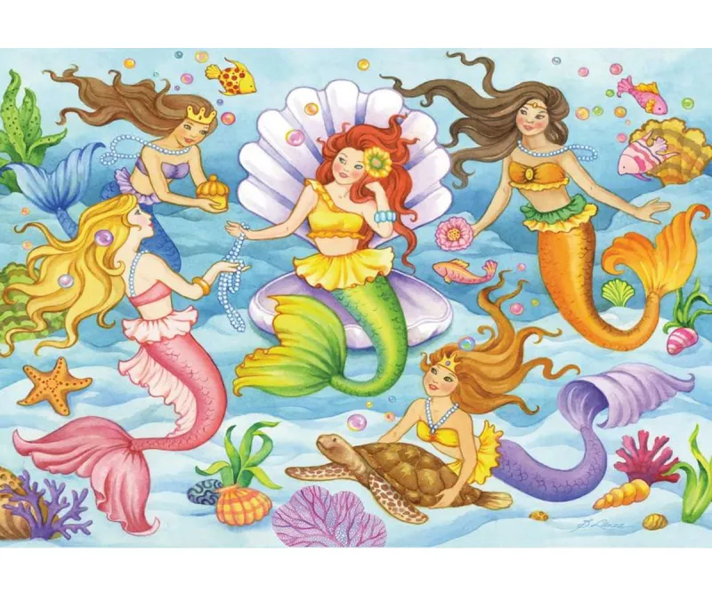 Пъзел Ravensburger 08684 Кралиците на океана, 35 части