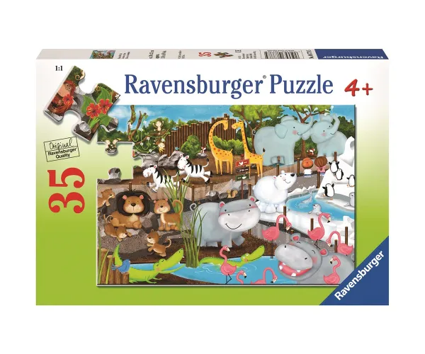 Пъзел Ravensburger 08778 Зоопарк, 35 части