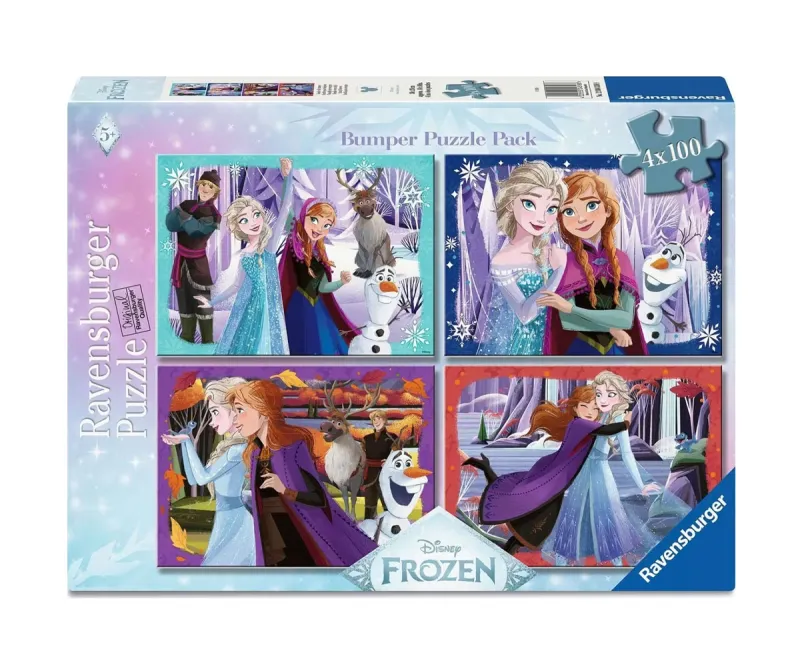 Пъзел Ravensburger 10021 Еднорози в светлината на залеза, 150 части