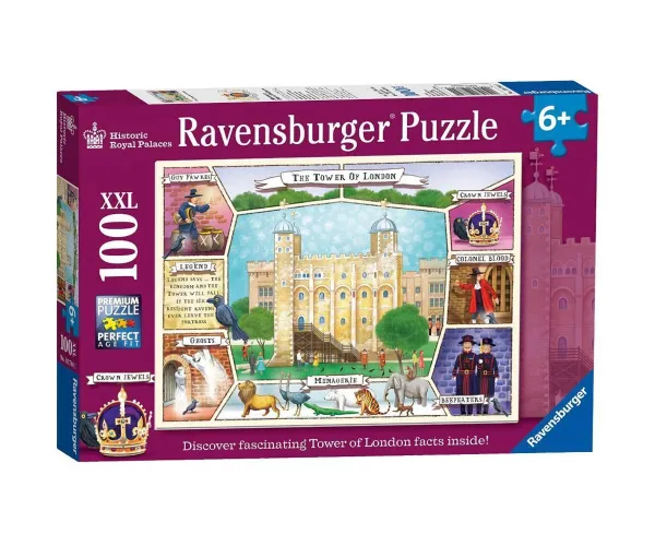 Пъзел Ravensburger 10784 Кулата на Лондон, 100 части