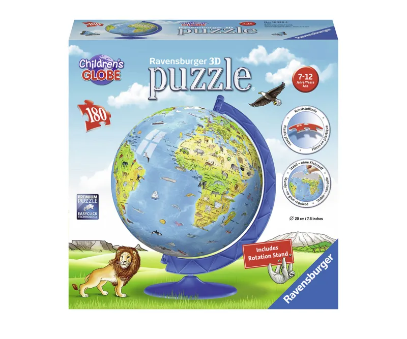 3D пъзел моливник Ravensburger 11225 Обичам Прага, 54 части