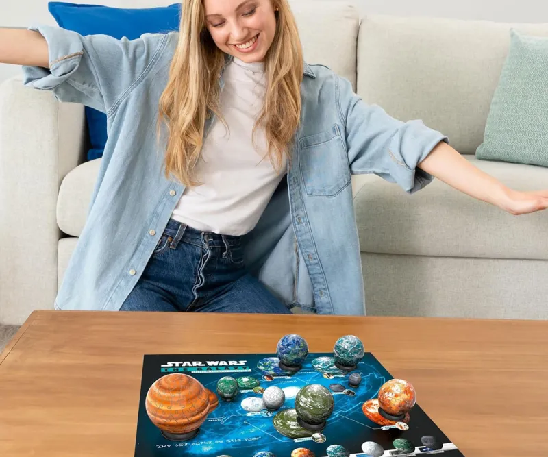 3D пъзел Ravensburger 531 части – Star Wars: Небесни тела