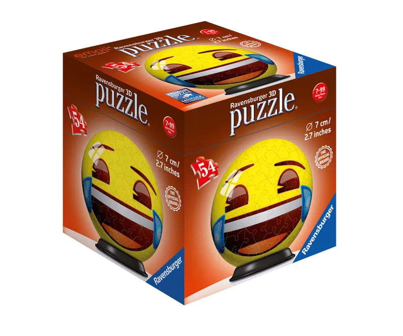3D пъзел Ravensburger Емоджи, 54 части