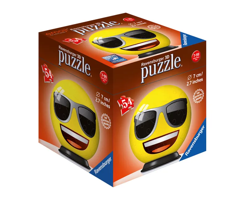 3D пъзел Ravensburger Емоджи, 54 части