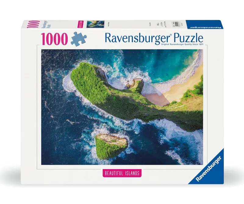Пъзел Ravensburger 12000156 Красиви острови Индонезия, 1000 части