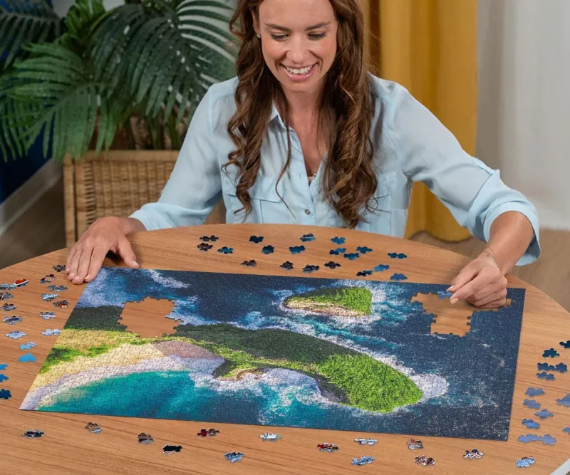 Пъзел Ravensburger 12000156 Красиви острови Индонезия, 1000 части