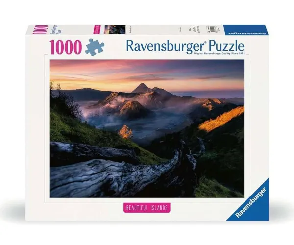 Пъзел Ravensburger 12000158 Бромо, Индонезия, 1000 части