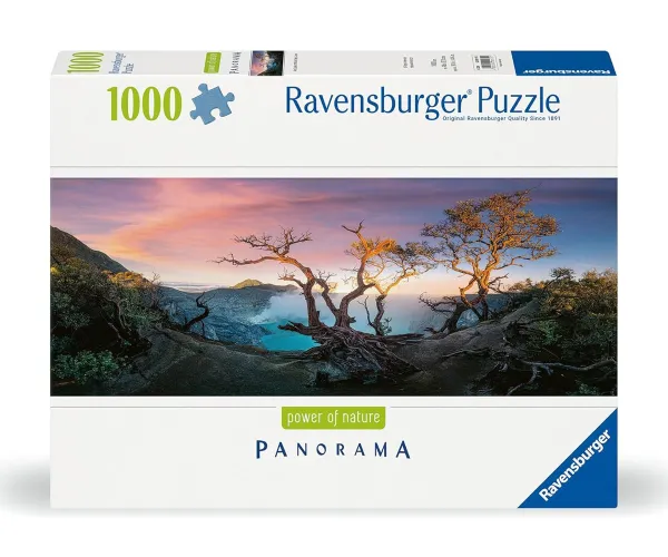 Панорамен пъзел Ravensburger 12000175 Езеро Иджен, 1000 части