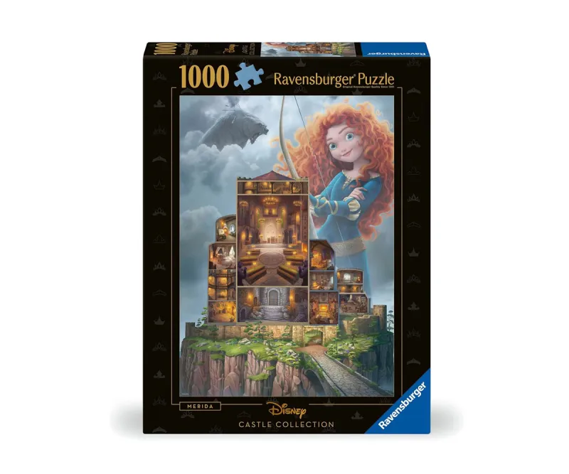 Пъзел Ravensburger 12000263 Замъците на Дисни Мерида, 1000 части
