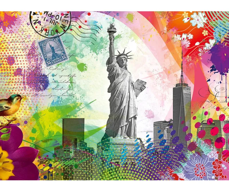 Пъзел Ravensburger 12000368 Картичка от Ню Йорк, 500 части