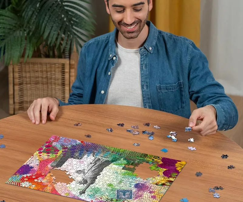 Пъзел Ravensburger 12000368 Картичка от Ню Йорк, 500 части