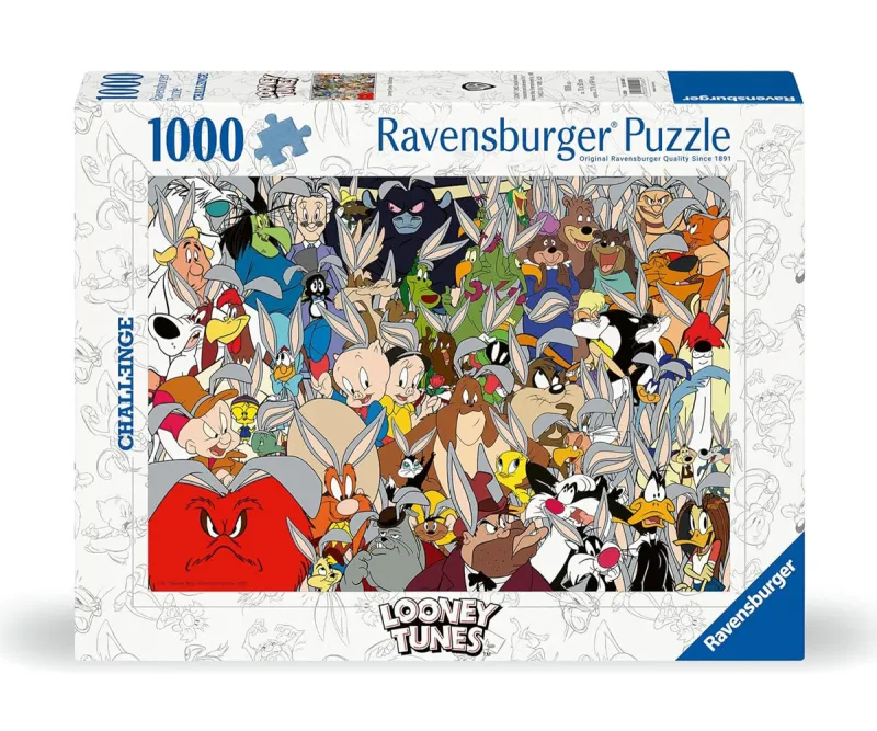 Пъзел Ravensburger 12000409 Весели мелодии, 1000 части