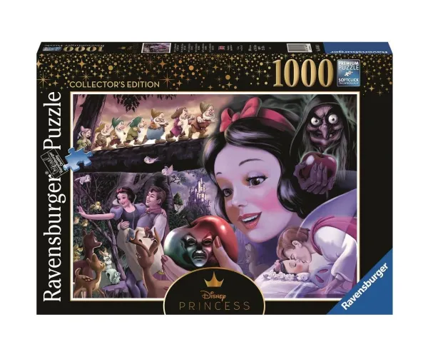 Пъзел Ravensburger 12000454 Героини Снежанка, 1000 части