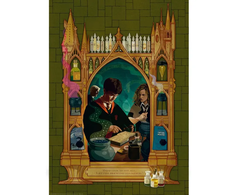 Пъзел Ravensburger 12000531 Хари Потър и Нечистокръвния принц, 1000