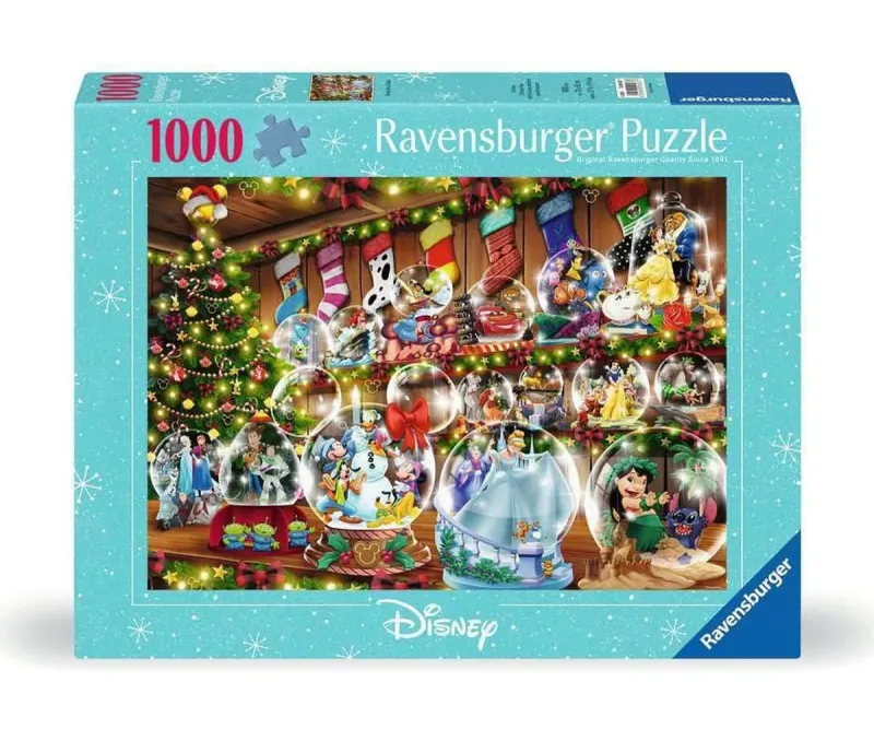 Пъзел Ravensburger 12000537 Дисни Коледа, 1000 части