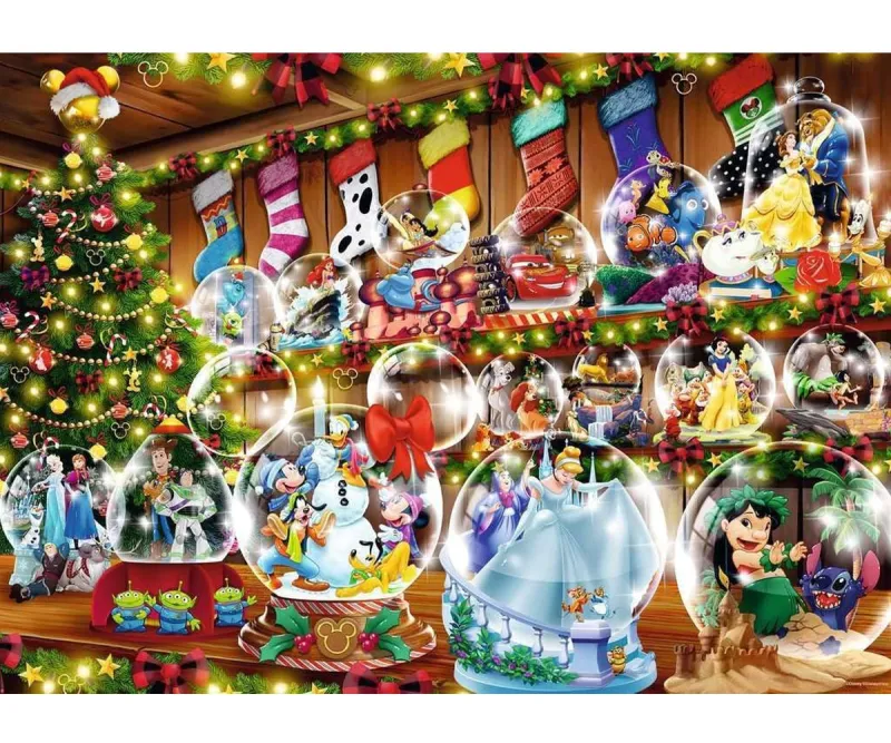Пъзел Ravensburger 12000537 Дисни Коледа, 1000 части