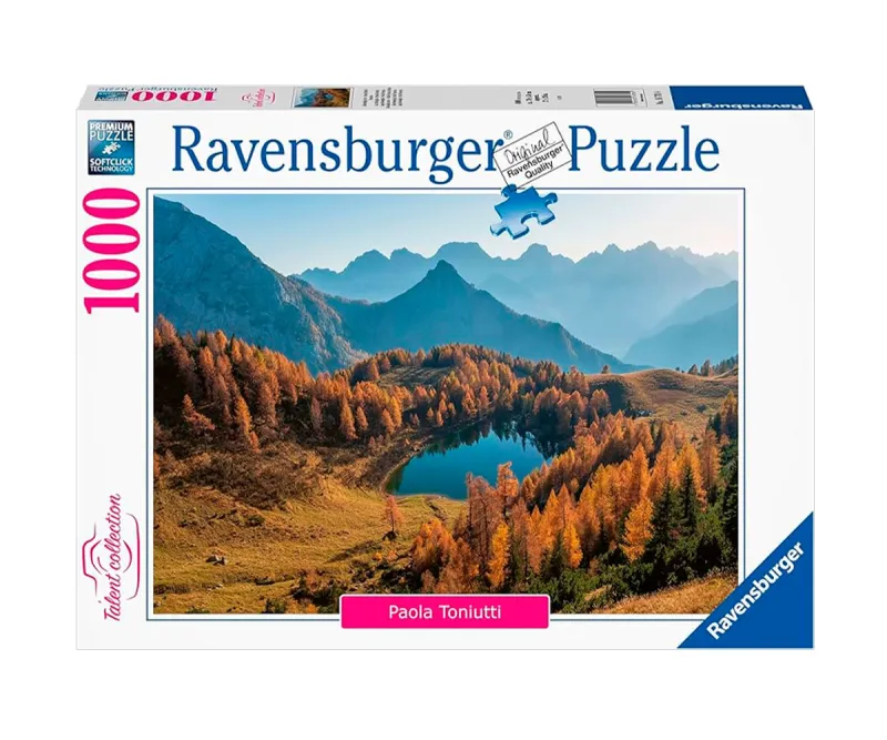 Пъзел Ravensburger 12000540 Езерото Бордалия, 1000 части