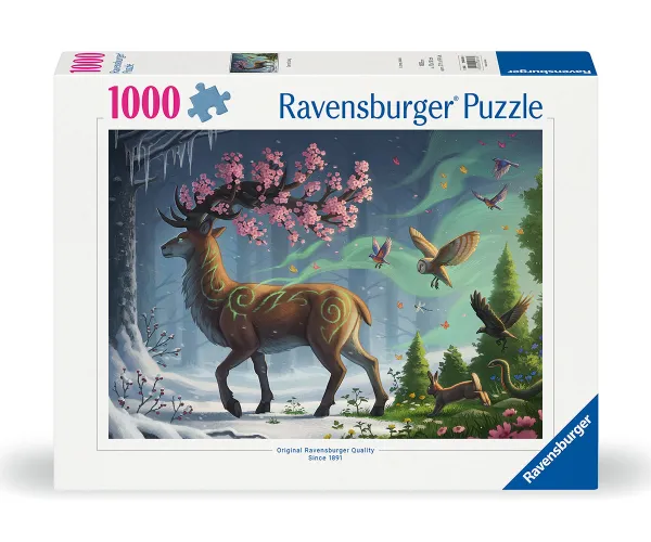 Пъзел Ravensburger 12000616 Еленът на пролетта, 1000 части