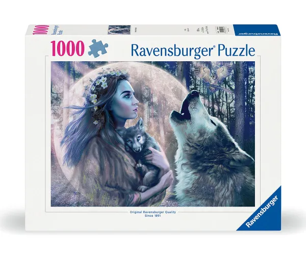 Пъзел Ravensburger 12000621 Магия на лунна светлина, 1000 части