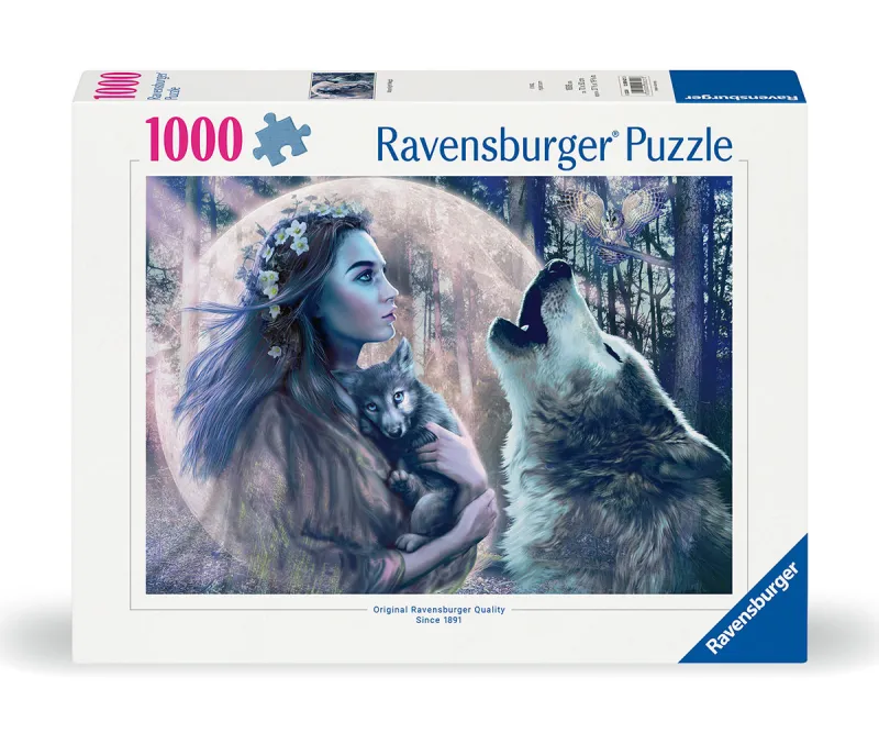 Пъзел Ravensburger 12000621 Магия на лунна светлина, 1000 части