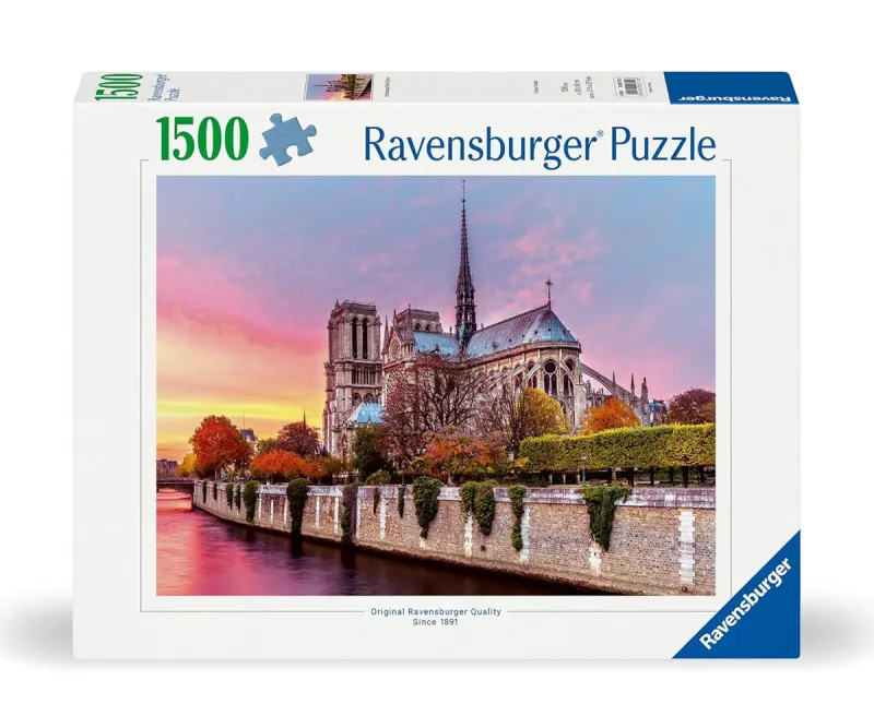 Пъзел Ravensburger 1 500 части Нотр Дам