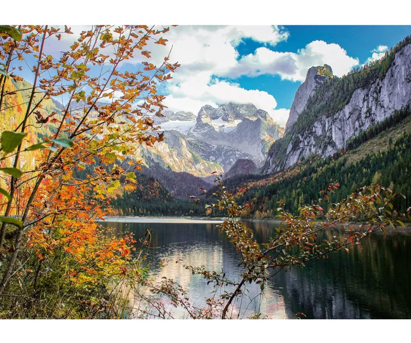 Пъзел Ravensburger 12000834 Езеро Gosausee, 1000 части