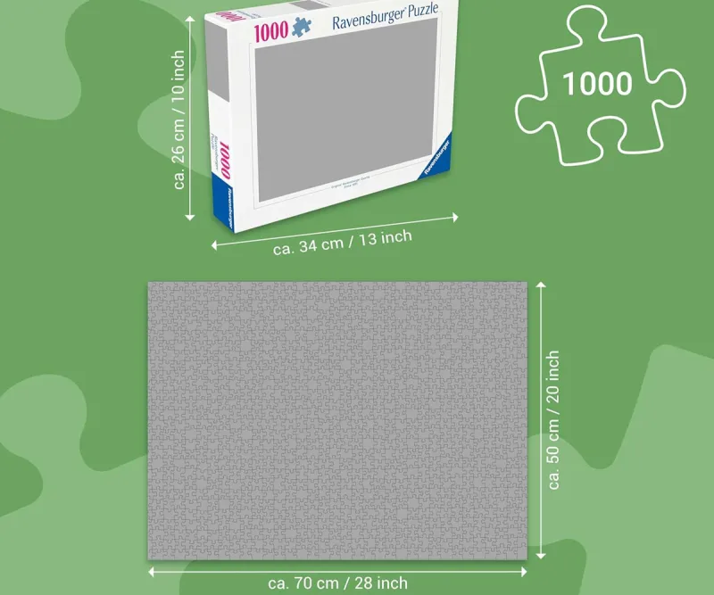 Пъзел Ravensburger 12000834 Езеро Gosausee, 1000 части